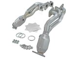 aFe 05-11 Toyota Tacoma V6-4.0L Twisted Steel 409 Stainless Steel Long Tube Header w/ Cat thumbnail 6