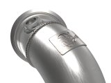 aFe Power Twisted Steel Down Pipe 3in 304 Stainless Steel w/ Cat 15-18 VW Golf R MKVII L4-2.0L (t) thumbnail 4