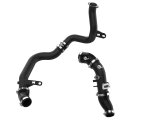 aFe 19-22 Hyundai Veloster N L4 2.0L (t) BladeRunner Aluminum Hot & Cold Charge Pipe Kit - Black thumbnail 1