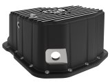 aFe 011-16 GM Diesel Trucks V8-6.6L LML Engine Oil Pan Black POWER Pro Series w/ Machined Fins thumbnail 5