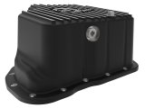 aFe 011-16 GM Diesel Trucks V8-6.6L LML Engine Oil Pan Black POWER Pro Series w/ Machined Fins thumbnail 6