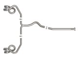 aFe POWER Takeda 3in to 2-1/2in 304 SS Cat-Back Exhaust w/ Polished Tips 22-23 Subaru WRX H4-2.4L(t) thumbnail 9