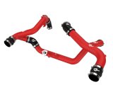 aFe 20-23 Ford Explorer ST V6 3.0L (tt) BladeRunner Aluminum Hot and Cold Charge Pipe Kit - Red thumbnail 7