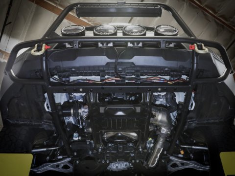 aFe POWER 15-19 Subaru Outback H4 2.5L / H6 3.6L Terra Guard Front Bumper - Black thumbnail 5