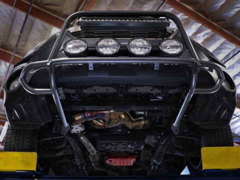 aFe POWER 15-19 Subaru Outback H4 2.5L / H6 3.6L Terra Guard Front Bumper - Black thumbnail 9