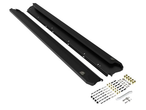 aFe POWER 10-14 Subaru Outback H4 2.5L / H6 3.6L Terra Guard Trail Steps - Black thumbnail 2