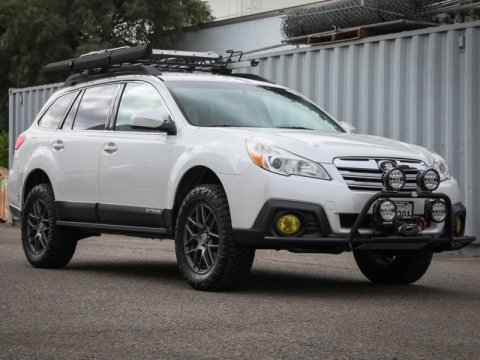 aFe POWER 10-14 Subaru Outback H4 2.5L / H6 3.6L Terra Guard Trail Steps - Black thumbnail 8