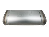 aFe MACH Force-Xp 409 SS Muffler 3in Dual Inlet/Dual Outlet 5in H x 8in W x 18in L - Oval Body thumbnail 2