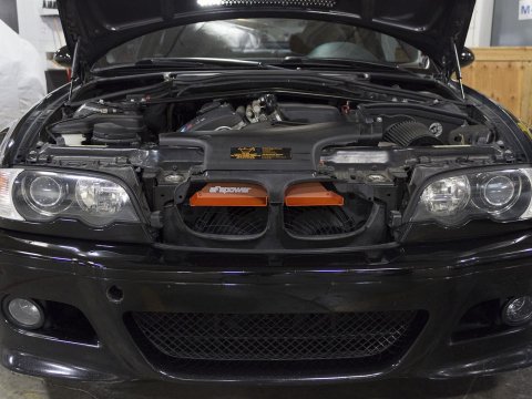 aFe MagnumFORCE Intakes Scoops AIS BMW 3-Series/ M3 (E46) 01-06 L6 - Orange thumbnail 1