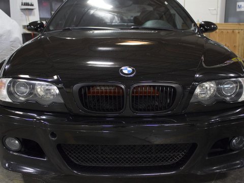 aFe MagnumFORCE Intakes Scoops AIS BMW 3-Series/ M3 (E46) 01-06 L6 - Orange thumbnail 2