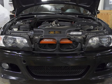 aFe MagnumFORCE Intakes Scoops AIS BMW 3-Series/ M3 (E46) 01-06 L6 - Orange thumbnail 9