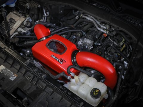 aFe Momentum GT Red Pro Dry S Cold Air Intake System 20-23 Ford Explorer ST V6-3.0L TT thumbnail 4