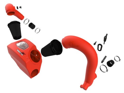 aFe Momentum GT Red Pro Dry S Cold Air Intake System 20-23 Ford Explorer ST V6-3.0L TT thumbnail 7