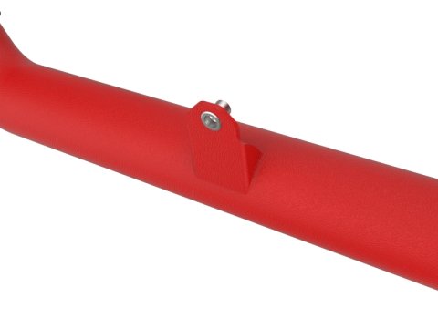 aFe 22-23 Ford Explorer BladeRunner Aluminum Hot and Cold Charge Pipe Kit - Red thumbnail 4