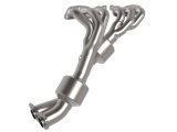 aFe 98-05 Lexus GS300 / 01-05 Lexus IS300 Twisted Steel 304 Stainless Steel Header w/ Cat thumbnail 2