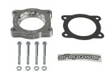aFe 07-13 Chevrolet Silverado 1500/GMC Sierra 1500 Silver Bullet Throttle Body Spacer - Silver thumbnail 3