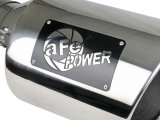 aFe Power Universal 5in Inlet 8in Outlet MACH Force-XP Clamp-On Exhaust Tip - Polished thumbnail 8