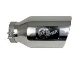 aFe Power Universal 5in Inlet 8in Outlet MACH Force-XP Clamp-On Exhaust Tip - Polished thumbnail 9