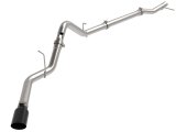aFe 23-23 GM Trucks L6-3.0L (td) LZ0 Large Bore-HD 3 IN 409 SS Back Exhaust System w/Black Tip thumbnail 1