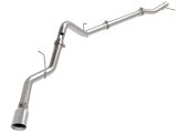 aFe 23-24 GM Trucks L6 Large Bore-HD 3 IN 409 Stainless Steel DPF-Back Exhaust System w/Polished Tip thumbnail 1