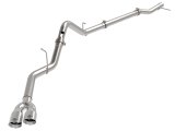 aFe Rebel XD Series 3 IN 304 Stainless Steel DPF-Back Exhaust w/Dual Polished Tips thumbnail 1