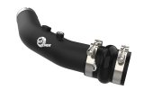 aFe 23-24 Ford F250/F350 Super Duty V8-6.7L BladeRunner 3 In. Aluminum Hot Charge Pipe- BLK thumbnail 1