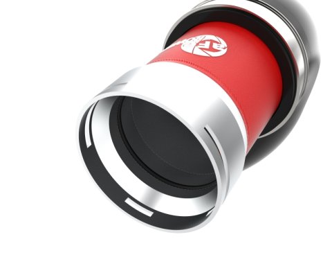 aFe BladeRunner 22-23 Kia Stinger L4-2.5L (t) Aluminum Hot and Cold Charge Pipe Kit - Red thumbnail 2