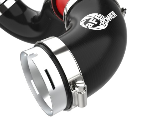 aFe BladeRunner 22-23 Kia Stinger L4-2.5L (t) Aluminum Hot and Cold Charge Pipe Kit - Red thumbnail 4