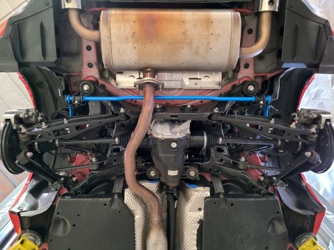 aFe 13-23 Toyota GR86 CONTROL Rear Sway Bar - Blue thumbnail 3