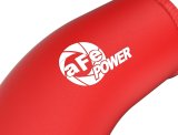 aFe 2024+ Toyota Tacoma BladeRunner 2.5in & 3in Aluminum Hot & Cold Charge Pipe Kit - Red thumbnail 4