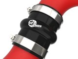 aFe 2024+ Toyota Tacoma BladeRunner 2.5in & 3in Aluminum Hot & Cold Charge Pipe Kit - Red thumbnail 5