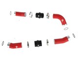 aFe 2024+ Toyota Tacoma BladeRunner 2.5in & 3in Aluminum Hot & Cold Charge Pipe Kit - Red thumbnail 8