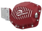 aFe 20-23 Jeep Gladiator JT (Dana M220) Pro Series Rear Differential Cover Red w/ Machined Fins thumbnail 6