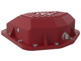 aFe 20-23 Jeep Gladiator JT (Dana M220) Pro Series Rear Differential Cover Red w/ Machined Fins thumbnail 8