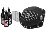 aFe 20-23 Jeep Gladiator JT (Dana M220) Pro Series Rear Differential Cover Black w/ Machined Fins thumbnail 2