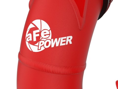 aFe 23-24 Toyota Sequoia V6-3.4L Hybrid BladeRunner 2.5in Aluminum Hot Charge Pipe - Red thumbnail 8