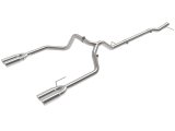 aFe GM Trucks 23-24 L6-3.0L (td) LZ0 Vulcan Series 3in 304 SS DPF-Back Exhaust System w/Polished Tip thumbnail 1