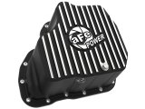 aFe POWER GM Diesel Trucks 01-10 V8-6.6L (td) Pro Series Engine Oil Pan Black w/ Machined Fins thumbnail 6