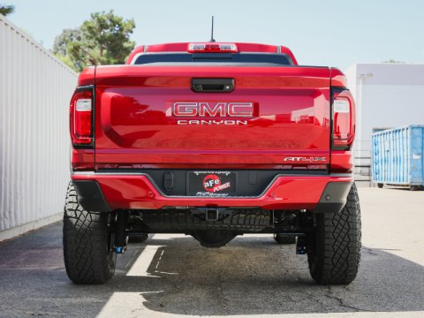 aFe 23-24 L4 GM Colorado/Canyon Rebel Series 3 IN 304 Stainless Steel Cat-Back System w/Black Tip thumbnail 7