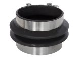 aFe Magnum FORCE Performance (3-1/2 IN ID x 3 IN L) Straight Coupler Black thumbnail 1