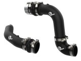 aFe 23-24 Ford Diesel Trucks V8-6.7L (td) BladeRunner Aluminum Hot and Cold Charge Pipe Kit - Black thumbnail 1