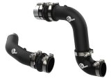 aFe 23-24 Ford Diesel Trucks V8-6.7L (td) BladeRunner Aluminum Hot and Cold Charge Pipe Kit - Black thumbnail 8