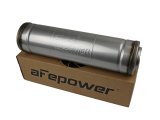 aFe MACH Force-Xp 409 SS Muffler 3in Center/Center 18in L X 5in Dia - Round Body thumbnail 1