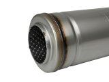 aFe MACH Force-Xp 409 SS Muffler 3in Center/Center 18in L X 5in Dia - Round Body thumbnail 7