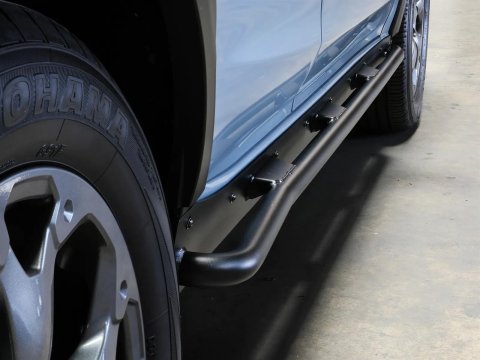 aFe POWER 18-23 Subaru Crosstrek Terra Guard Off-Road Sliders - Black thumbnail 1