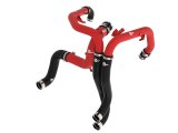 aFe 22-24 Ford Bronco Raptor BladeRunner Aluminum Hot and Cold Charge Pipe Kit Red thumbnail 7