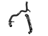 aFe 19-22 Hyundai Veloster N BladeRunner Aluminum Hot & Cold Charge Pipe Kit - Black thumbnail 2