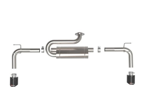 aFe 2023+ Mazda CX-50 Takeda 2.5in 304 SS Axle-Back Exhaust System w/ Carbon Fiber Tips thumbnail 6