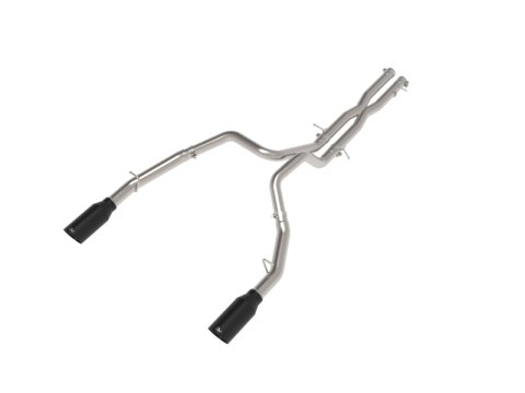 aFe 2025 Dodge RAM 1500 Vulcan Series 304 Stainless Steel Cat-Back Exhaust System w/ Black Tip thumbnail 2