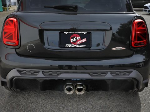 aFe 14-24 Mini Cooper S MACH Force-Xp 3in to 2-1/2in 304SS Cat-Back Exhaust w/ Polished Tip thumbnail 1